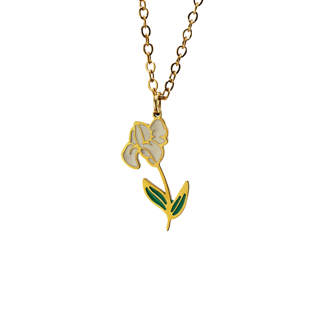 Clair Birth Flower Necklace