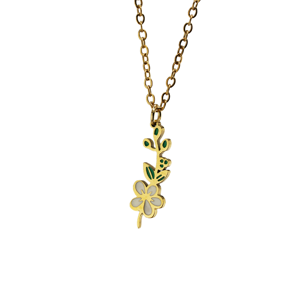 Clair Birth Flower Necklace